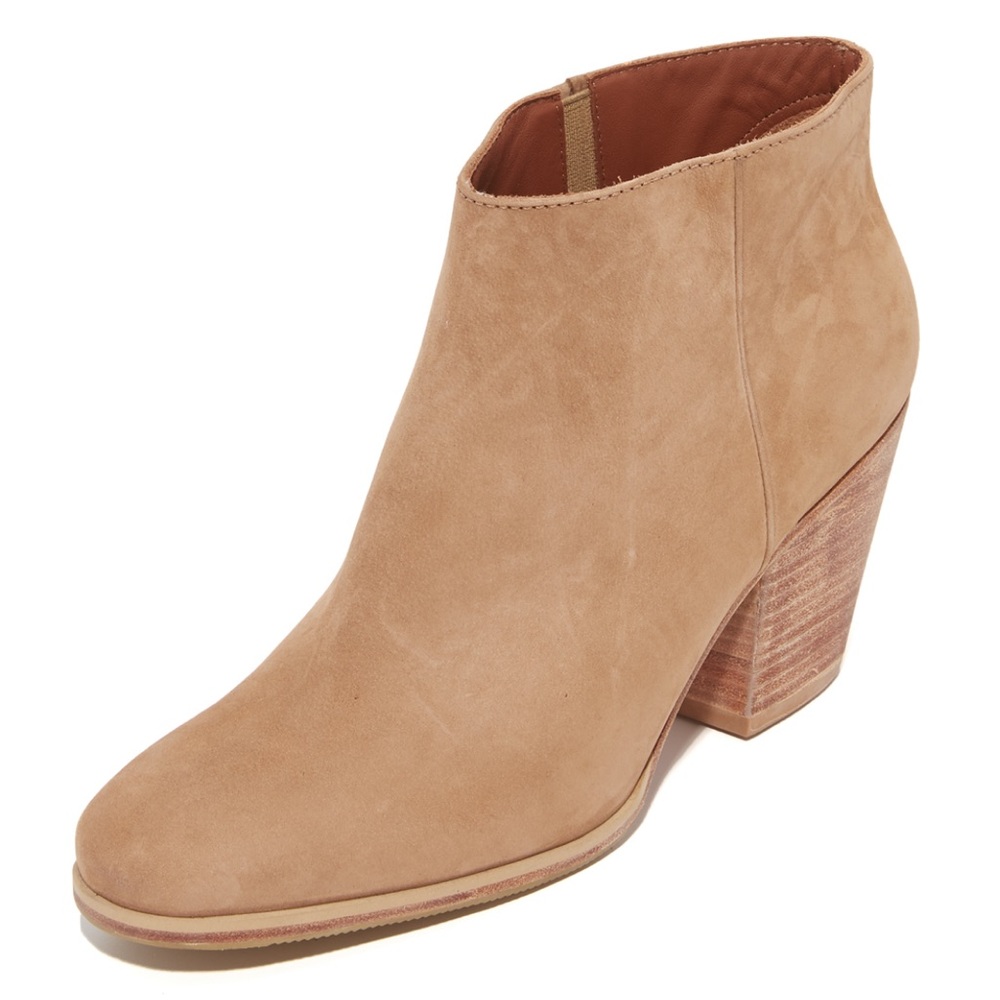 Rachel Comey Mars Booties in Tan Nubuck